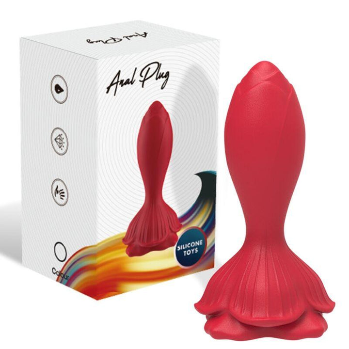 ARMONY - ROSA VIBRATOR - ANALPLUG KLEINE FERNBEDIENUNG ROT - INTIM SPACE Online Sexshop