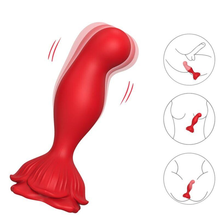 ARMONY - ROSA VIBRATOR - ANALPLUG FERNBEDIENUNG ROT - INTIM SPACE Online Sexshop