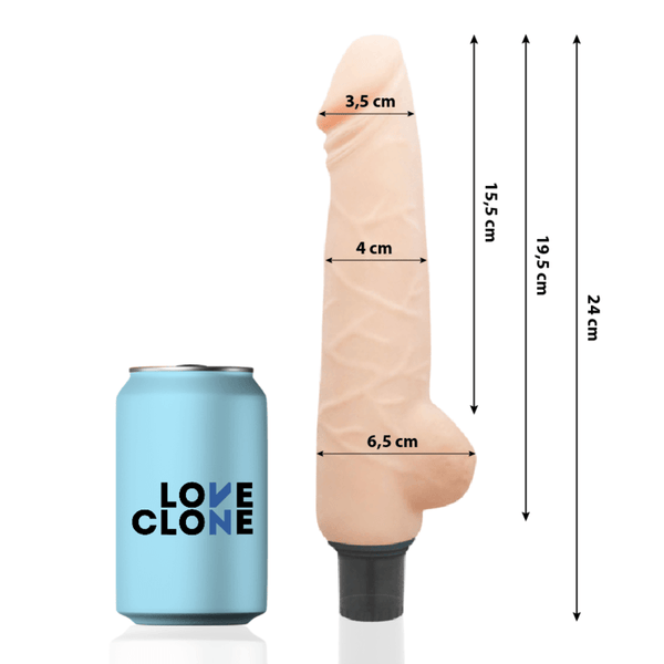 LOVECLONE - HARALD SELBSTSCHMIERENDER VIBRATOR 24 CM -O- - CM - INTIM SPACE Online Sexshop