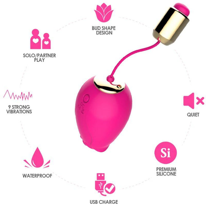 ARMONY - MANDALA EIVIBRATOR G-SPOT FERNBEDIENUNG FUCHSIA - INTIM SPACE Online Sexshop