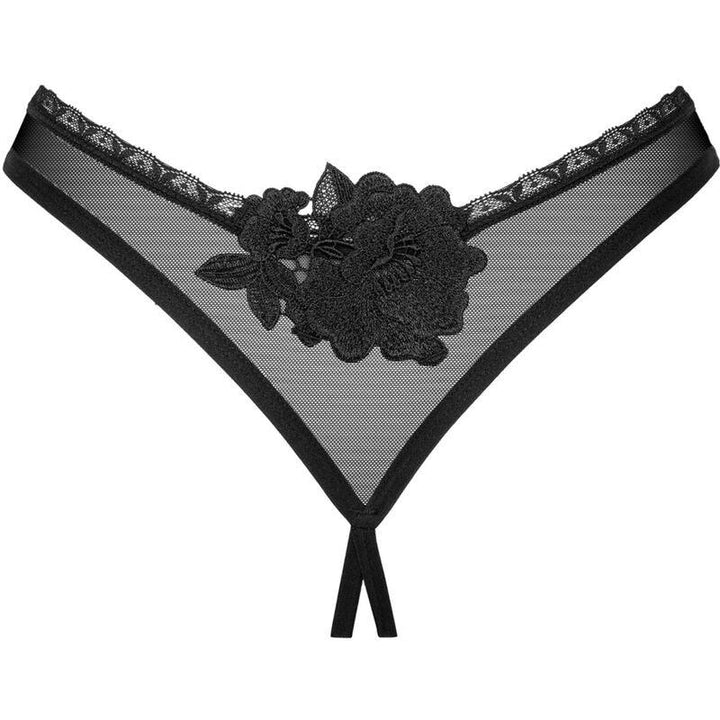 OBSESSIVE - LATINESA CROTCHLESS TANGA XS/S - INTIM SPACE Online Sexshop