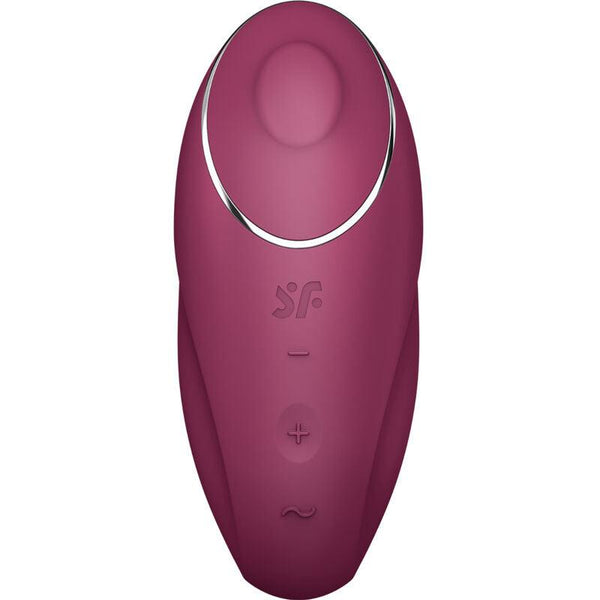 SATISFYER - TAP - CLIMAX - AUFLEGVIBRATOR ROT - INTIM SPACE Online Sexshop