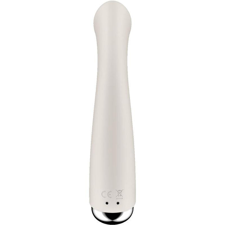 SATISFYER - SPINNING G-SPORT - ROTATOR VIBRATOR BEIGE - INTIM SPACE Online Sexshop