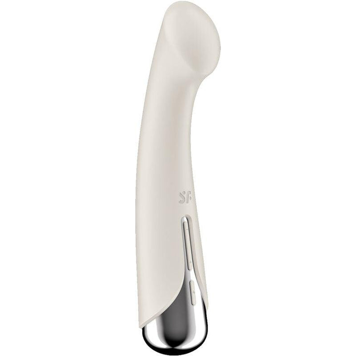 SATISFYER - SPINNING G-SPORT - ROTATOR VIBRATOR BEIGE - INTIM SPACE Online Sexshop