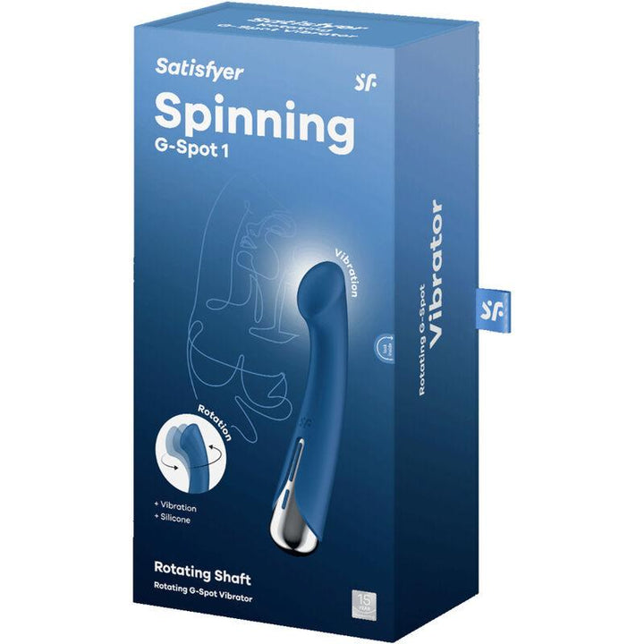 SATISFYER - SPINNING G-SPORT - ROTATOR VIBRATOR BLAU - INTIM SPACE Online Sexshop