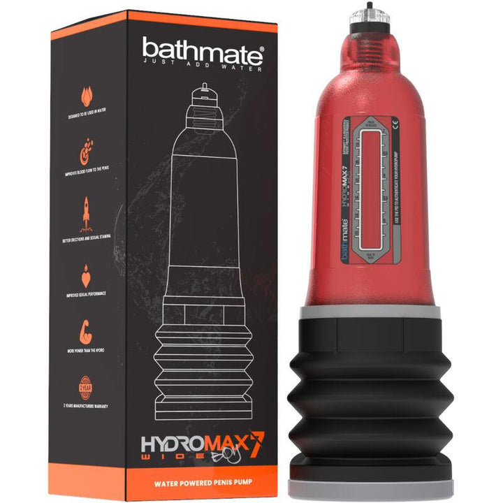 BATHMATE - HYDROMAX - WIDE BOY X30 ROT - INTIM SPACE Online Sexshop