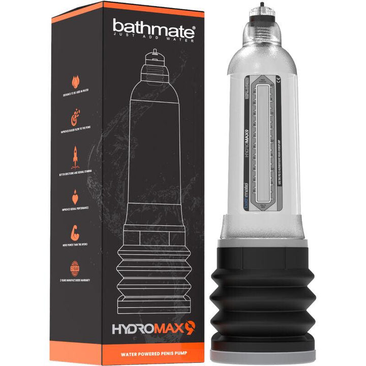 BATHMATE - HYDROMAX - TRANSPARENTE PENIS-ERHÖHUNGSPUMPE - INTIM SPACE Online Sexshop