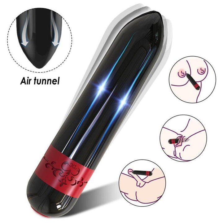 ARMONY - ROCKET VIBRATOR BULLET FERNBEDIENUNG SCHWARZ - INTIM SPACE Online Sexshop