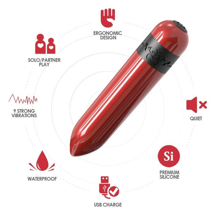 ARMONY - RAKETENVIBRATOR BULLET FERNBEDIENUNG FUCHSIA - INTIM SPACE Online Sexshop