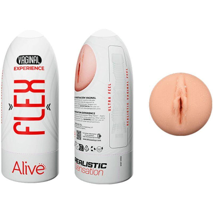 ALIVE - FLEX MÄNNLICHER MASTURBADOR VAGINAL GRÖSSE M - INTIM SPACE Online Sexshop