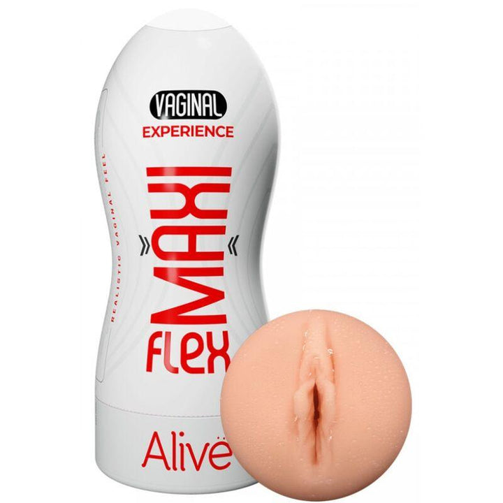 ALIVE - MAXI FLEX MÄNNLICHER MASTURBADOR VAGINAL GRÖSSE L - INTIM SPACE Online Sexshop