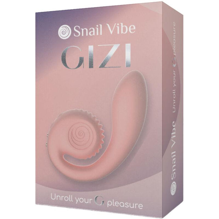 SNAIL VIBE - GIZI DUAL STIMULATOR ROSA - INTIM SPACE Online Sexshop