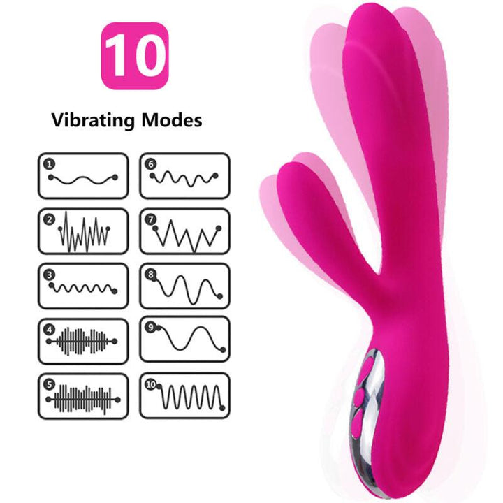 ARMONY - FLEXIBLER VIBRATOR - STIMULATOR MIT FUCHSIA-WRMEEFFEKT - INTIM SPACE Online Sexshop