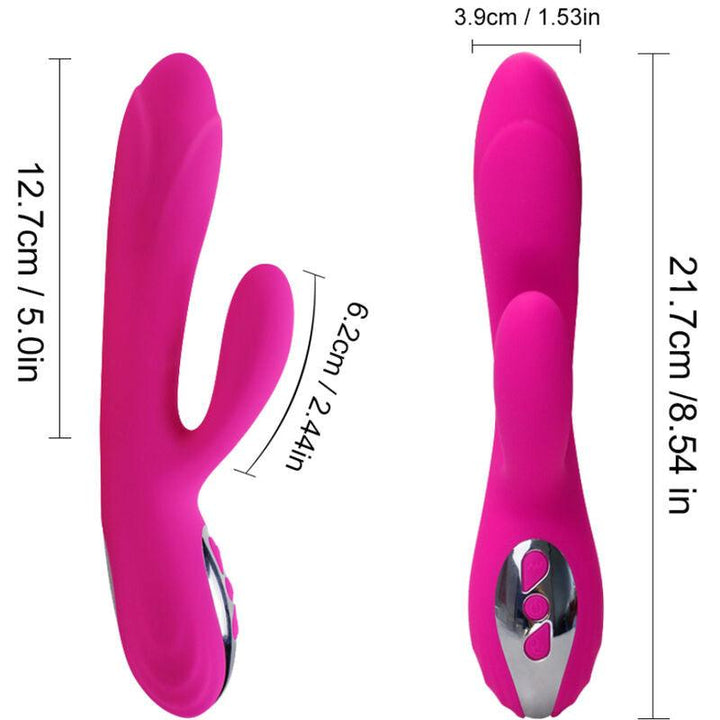 ARMONY - FLEXIBLER VIBRATOR - STIMULATOR MIT FUCHSIA-WRMEEFFEKT - INTIM SPACE Online Sexshop