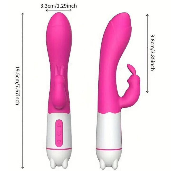 ARMONY - HAPPY VIBRATOR - STIMULATOR RABBIT FUCHSIA - INTIM SPACE Online Sexshop