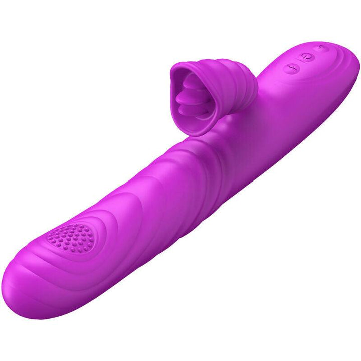 ARMONY - ANGELIA MULTIFUNKTIONSVIBRATOR MIT STIMULIERENDEM ZUNGENVIOLETTEN WRMEEFFEKT - INTIM SPACE Online Sexshop