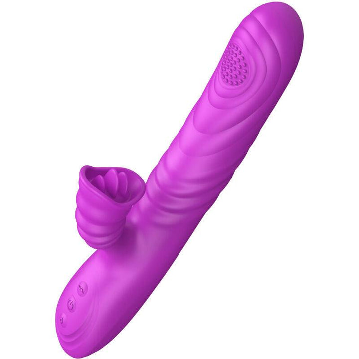 ARMONY - ANGELIA MULTIFUNKTIONSVIBRATOR MIT STIMULIERENDEM ZUNGENVIOLETTEN WRMEEFFEKT - INTIM SPACE Online Sexshop