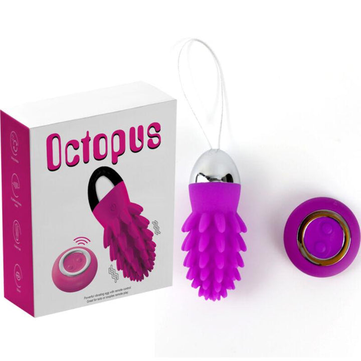 ARMONY - OCTOPUS CACTUS VIBRIERENDES EI VIOLET FERNBEDIENUNG - INTIM SPACE Online Sexshop