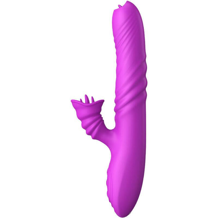 ARMONY - ANGELIA MULTIFUNKTIONSVIBRATOR DOPPELZUNGE VIOLETTER WRMEEFFEKT - INTIM SPACE Online Sexshop