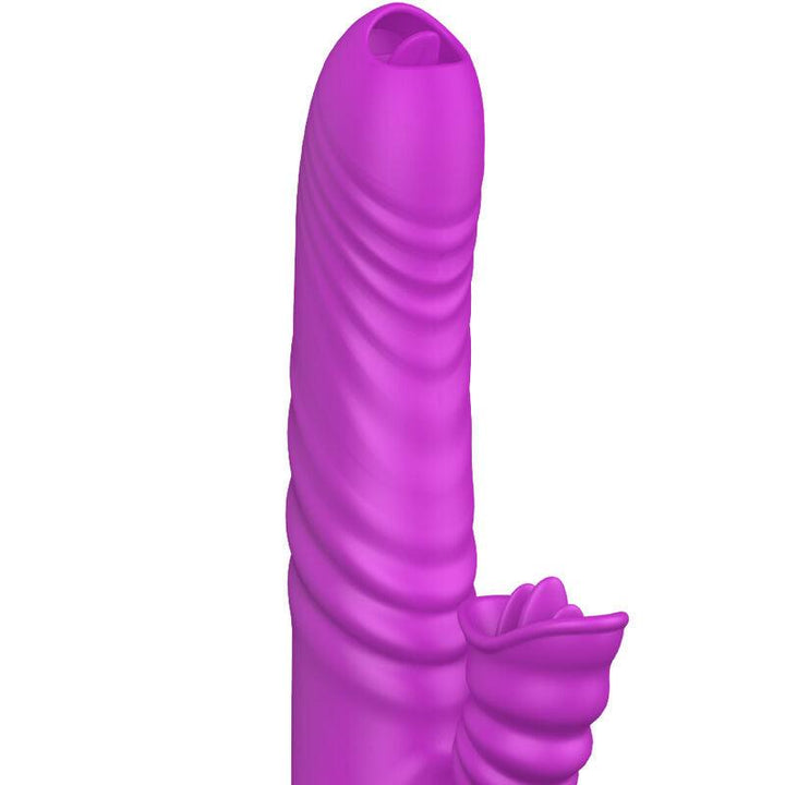 ARMONY - ANGELIA MULTIFUNKTIONSVIBRATOR DOPPELZUNGE VIOLETTER WRMEEFFEKT - INTIM SPACE Online Sexshop