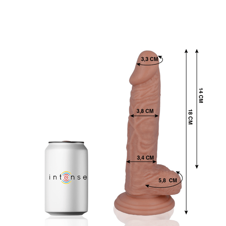 MR INTENSE - 11 REALISTIC PENIS 18 CM -O- 3.8 CM - INTIM SPACE Online Sexshop