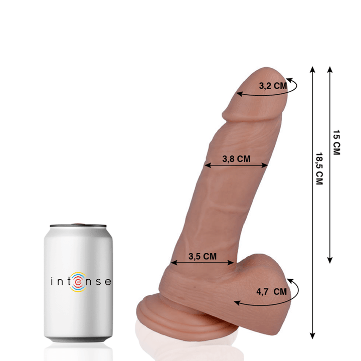 MR INTENSE - 14 REALISTISCHER PENIS 18.5 CM -O- 3.8 CM - INTIM SPACE Online Sexshop