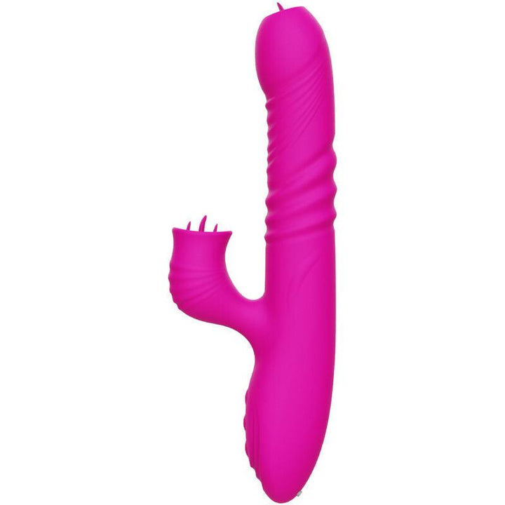 ARMONY - FANNY MULTIFUNKTIONS-DOPPELZUNGENVIBRATOR FUCHSIA WÄRMEEFFEKT - INTIM SPACE Online Sexshop