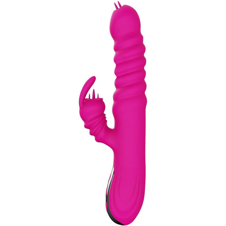 ARMONY - RABBIT DOPPELZUNGE MULTIFUNKTIONSVIBRATOR FUCHSIA WRMEEFFEKT - INTIM SPACE Online Sexshop