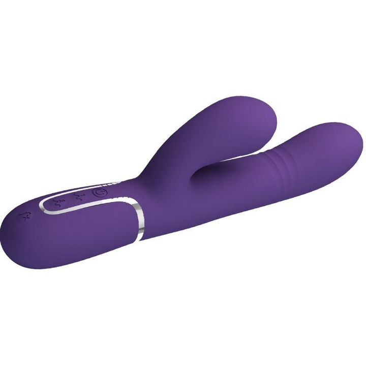 PRETTY LOVE - MULTIFUNKTIONS-G-SPOT-VIBRATOR LILA - INTIM SPACE Online Sexshop