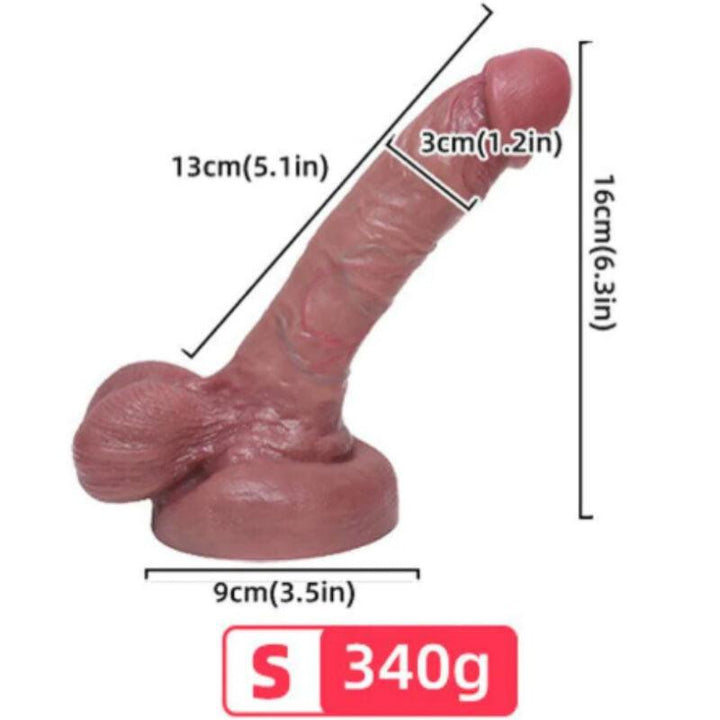 ARMONY - REALISTISCHER FLÜSSIGSILIKONDILDO 13 CM - INTIM SPACE Online Sexshop