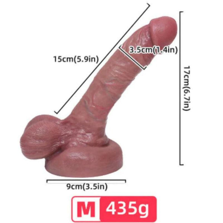 ARMONY - REALISTISCHER FLÜSSIGSILIKONDILDO 15 CM - INTIM SPACE Online Sexshop