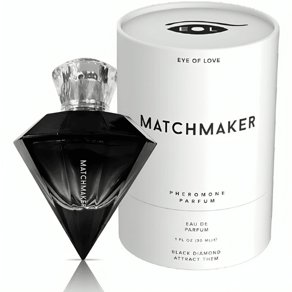 EYE OF LOVE - MATCHMAKER BLACK DIAMOND PARFUM PHEROMONE FÜR BEIDE 30 ML - INTIM SPACE Online Sexshop