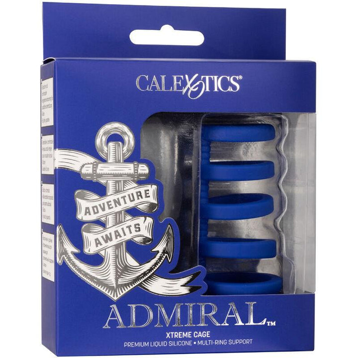 CALEXOTICS - ADMIRAL XTREME CAGE BLAU - INTIM SPACE Online Sexshop