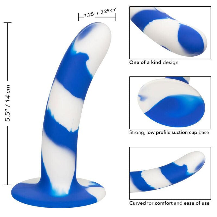 CALEXOTICS - ADMIRAL SWIRL DILDO FLEXIBEL - INTIM SPACE Online Sexshop