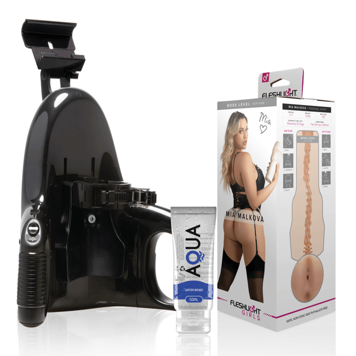 FLESHLIGHT - MIA MALKOVA BOSS LEVEL - UNIVERSAL LAUNCH - SCHMIERMITTEL IN AQUA-QUALITÄT 50 ML - INTIM SPACE Online Sexshop