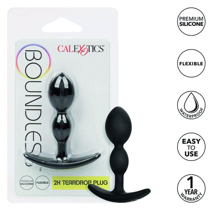 CALEXOTICS - BOUNDLESS 2X TEARDROP PLUG - INTIM SPACE Online Sexshop