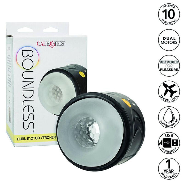 CALEXOTICS - BOUNDLESS DUAL-MOTOR-STROKER - INTIM SPACE Online Sexshop