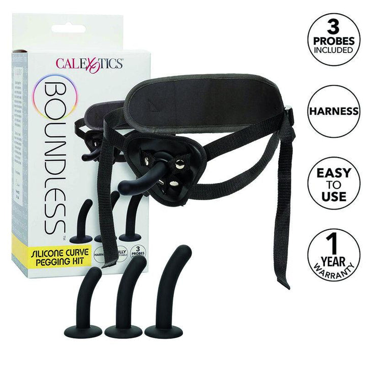 CALEXOTICS - BOUNDLESS SILIKON-KURVE-PEGGING-KIT - INTIM SPACE Online Sexshop