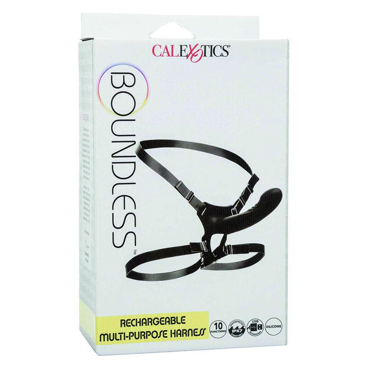 CALEXOTICS - BOUNDLESS WIEDERAUFLADBARER MULTIPORPUSE-ARNESS - INTIM SPACE Online Sexshop