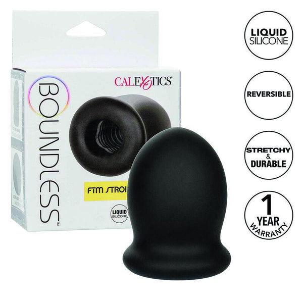 CALEXOTICS - BOUNDLESS FTM STROKER REVERSIBLE 7CM - INTIM SPACE Online Sexshop