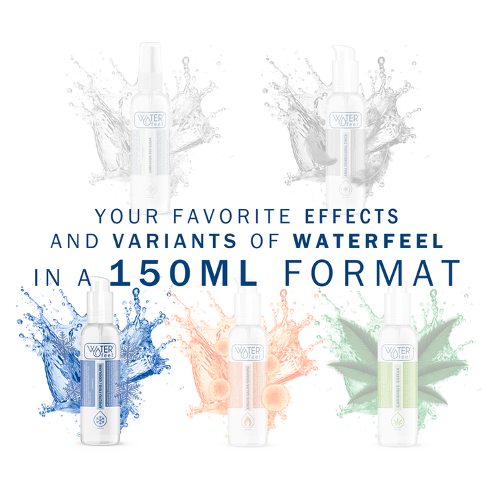 WATERFEEL - SCHMIERMITTEL MIT KALTEFFEKT 150 ML - INTIM SPACE Online Sexshop