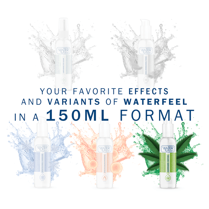 WATERFEEL - CANNABIS-SCHMIERMITTEL 150 ML - INTIM SPACE Online Sexshop