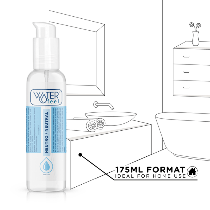 WATERFEEL - NATÜRLICHES SCHMIERMITTEL 175 ML - INTIM SPACE Online Sexshop