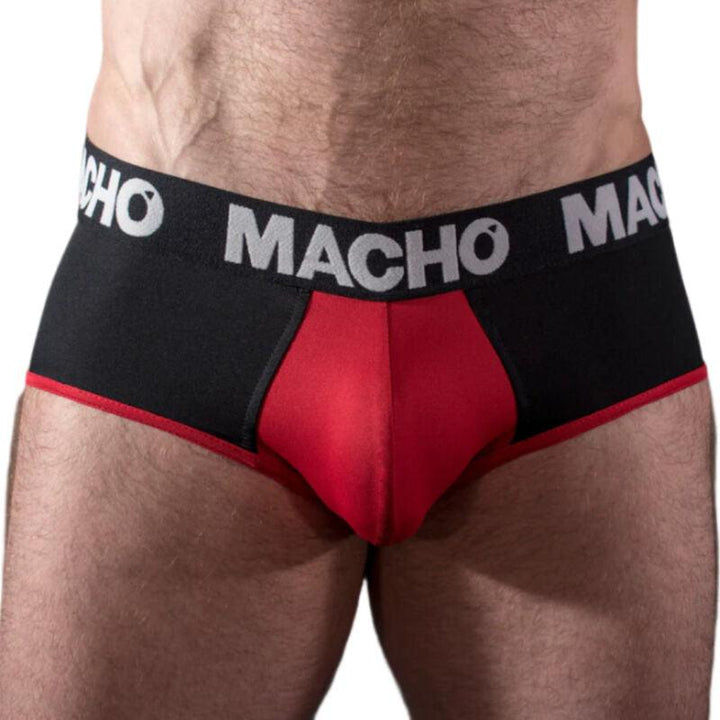 MACHO - MS26N SLIP SCHWARZ/ROT S - INTIM SPACE Online Sexshop