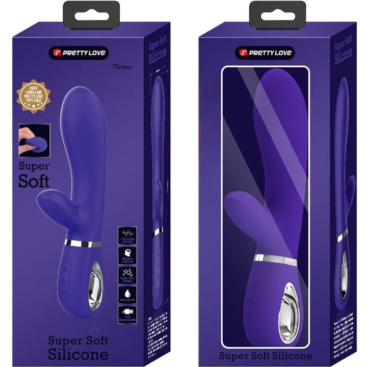 PRETTY LOVE - THOMAS MULTIFUNKTIONS-G-SPOT-VIBRATOR LILA - INTIM SPACE Online Sexshop