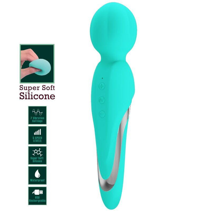 PRETTY LOVE - WALTER VIBRATOR STAB AQUA GRÜN - INTIM SPACE Online Sexshop