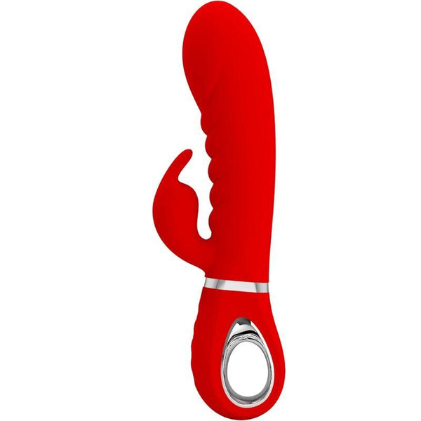 PRETTY LOVE - PRESCOTT MULTIFUNKTIONS-G-SPOT-VIBRATOR ROT - INTIM SPACE Online Sexshop