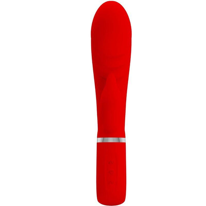 PRETTY LOVE - PRESCOTT MULTIFUNKTIONS-G-SPOT-VIBRATOR ROT - INTIM SPACE Online Sexshop