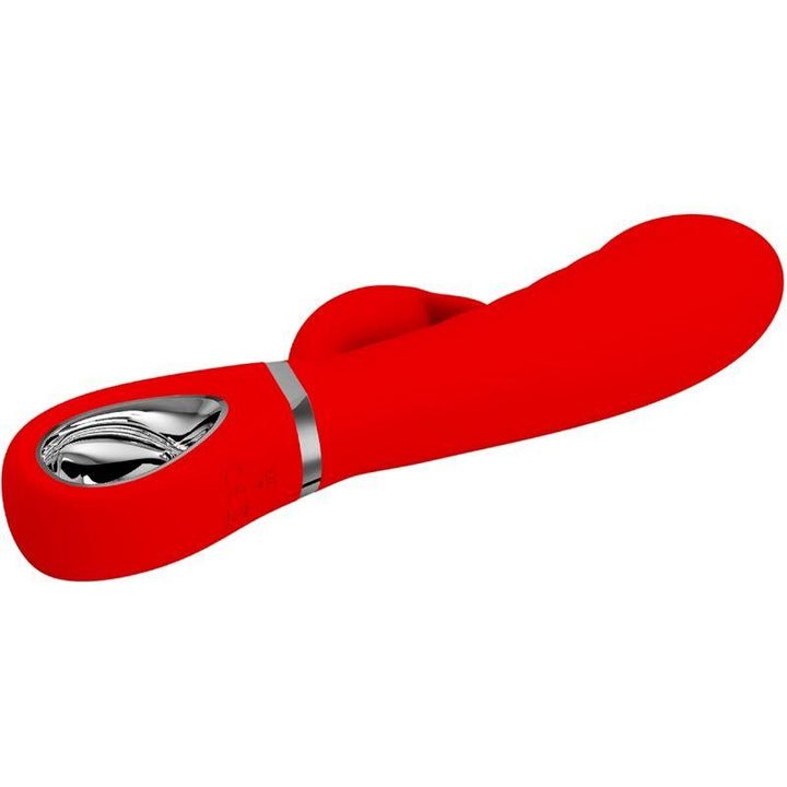 PRETTY LOVE - PRESCOTT MULTIFUNKTIONS-G-SPOT-VIBRATOR ROT - INTIM SPACE Online Sexshop