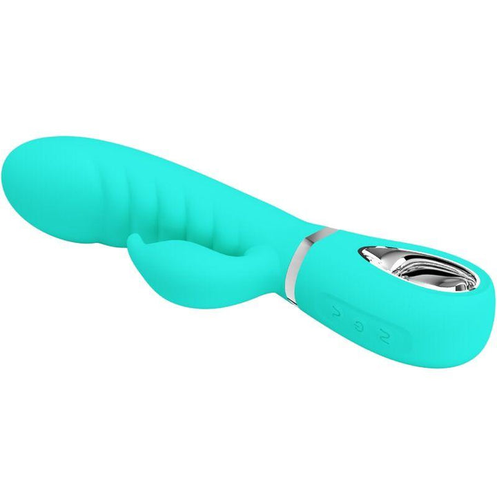 PRETTY LOVE - PRESCOTT MULTIFUNKTIONS-G-SPOT-VIBRATOR AQUA GREEN - INTIM SPACE Online Sexshop